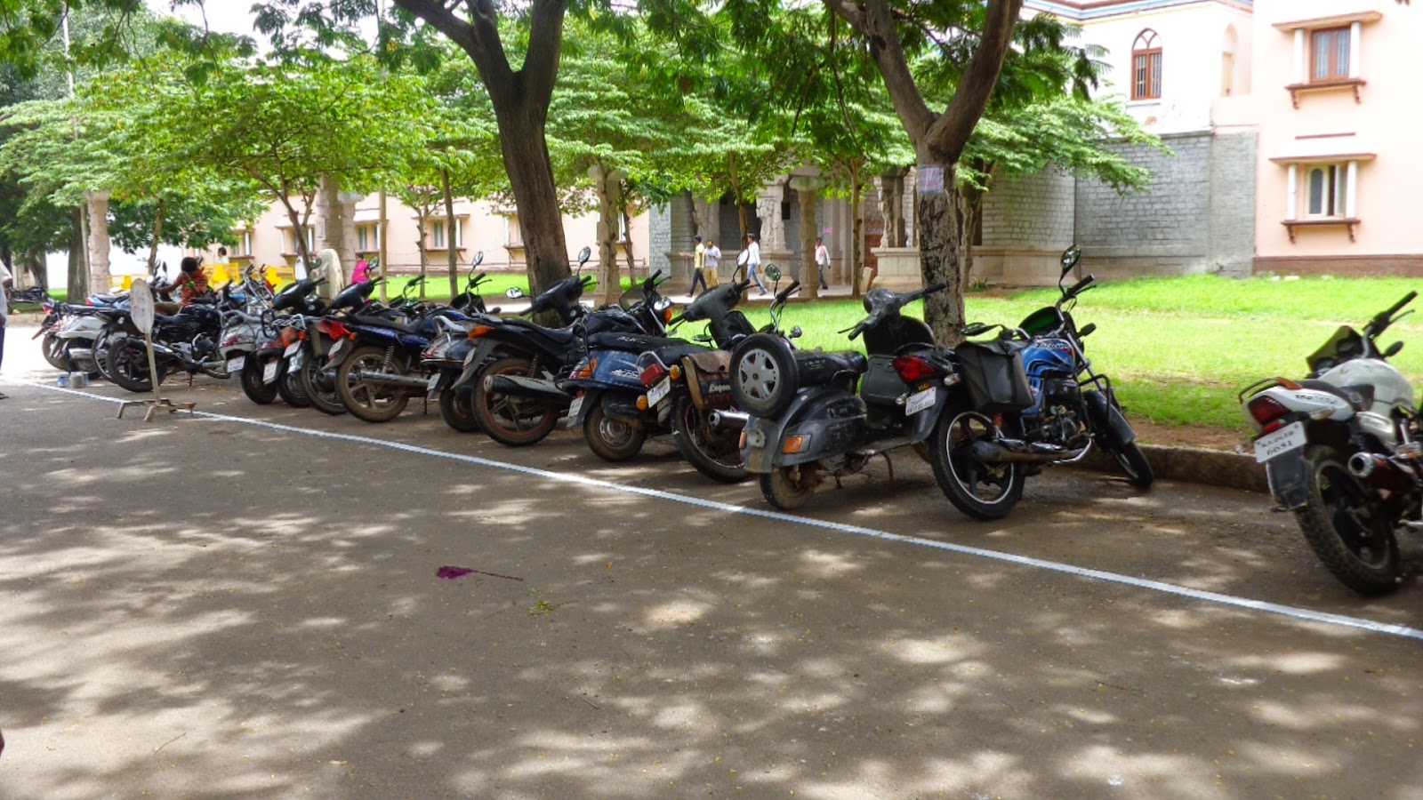 LEader Amogha created a system for two wheeler parking LEAD